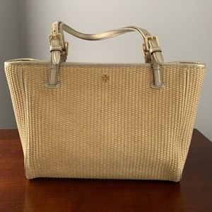 Tory Burch Straw Woven Tote